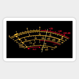 S Meter - dB high frequency field strength Magnet